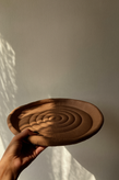 سینی دکوری گرد نظم دهنده،پرکاربرد،جنس سنگ مصنوعی