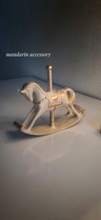 مجسمه دکوری رومیزی اسب راک سایز کوچک
