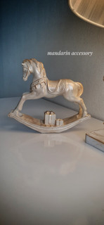 مجسمه دکوری رومیزی اسب راک سایز بزرگ